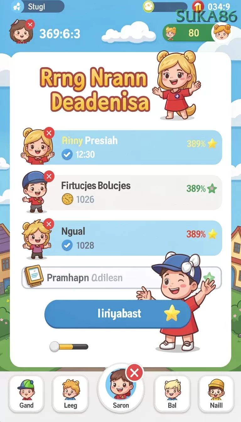 Galeri pratinjau visual suka86 build APK resmi terbaru